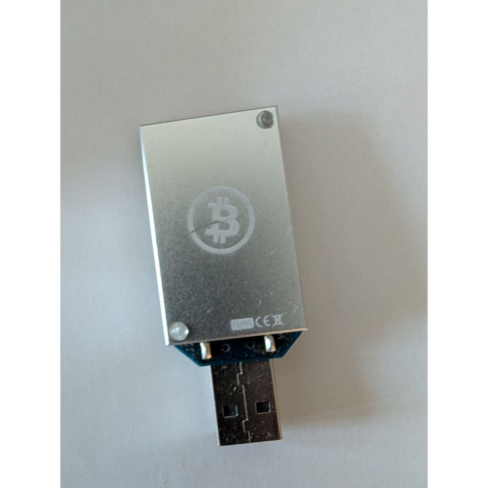 Block Erupter USB ASIC Bitcoin Miner Rev. 3.00 Silver 333MH